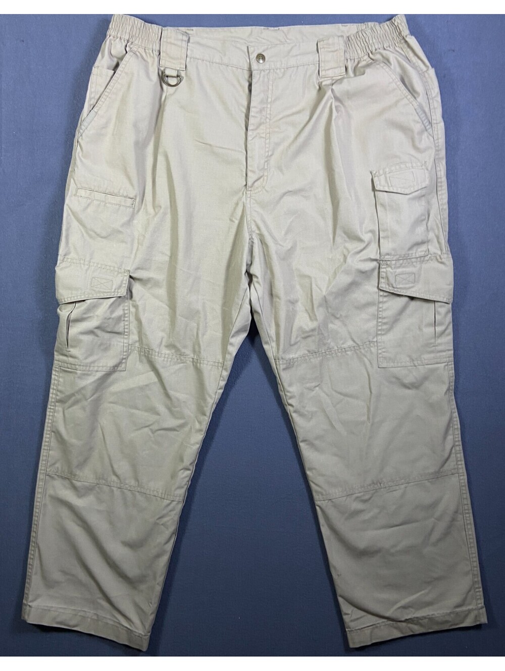 Propper Tan Cargo Tactical Pants Teflon Comfort Waistban Size 44x30 (29) Men’s